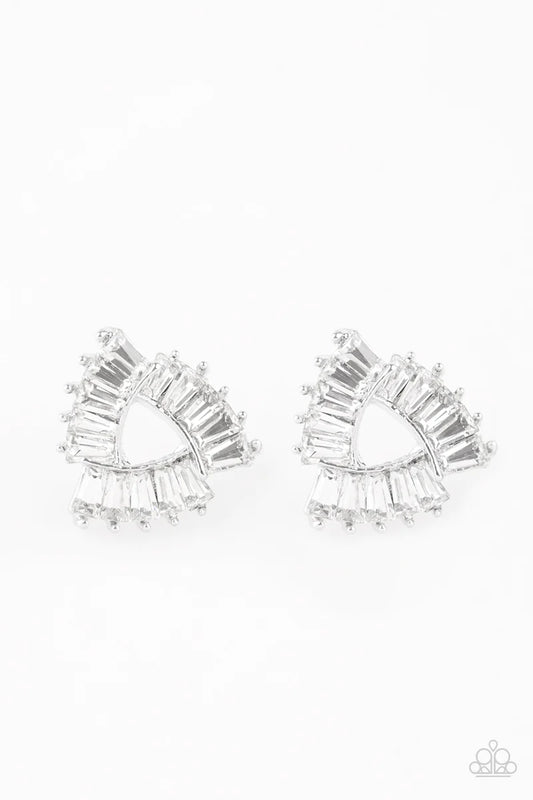 Renegade Shimmer Silver Earrings