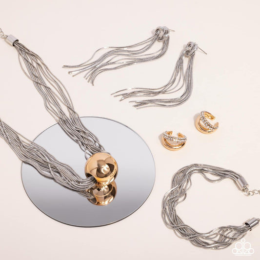 STRANDS Multi Silver Gold Fashion Fix Set