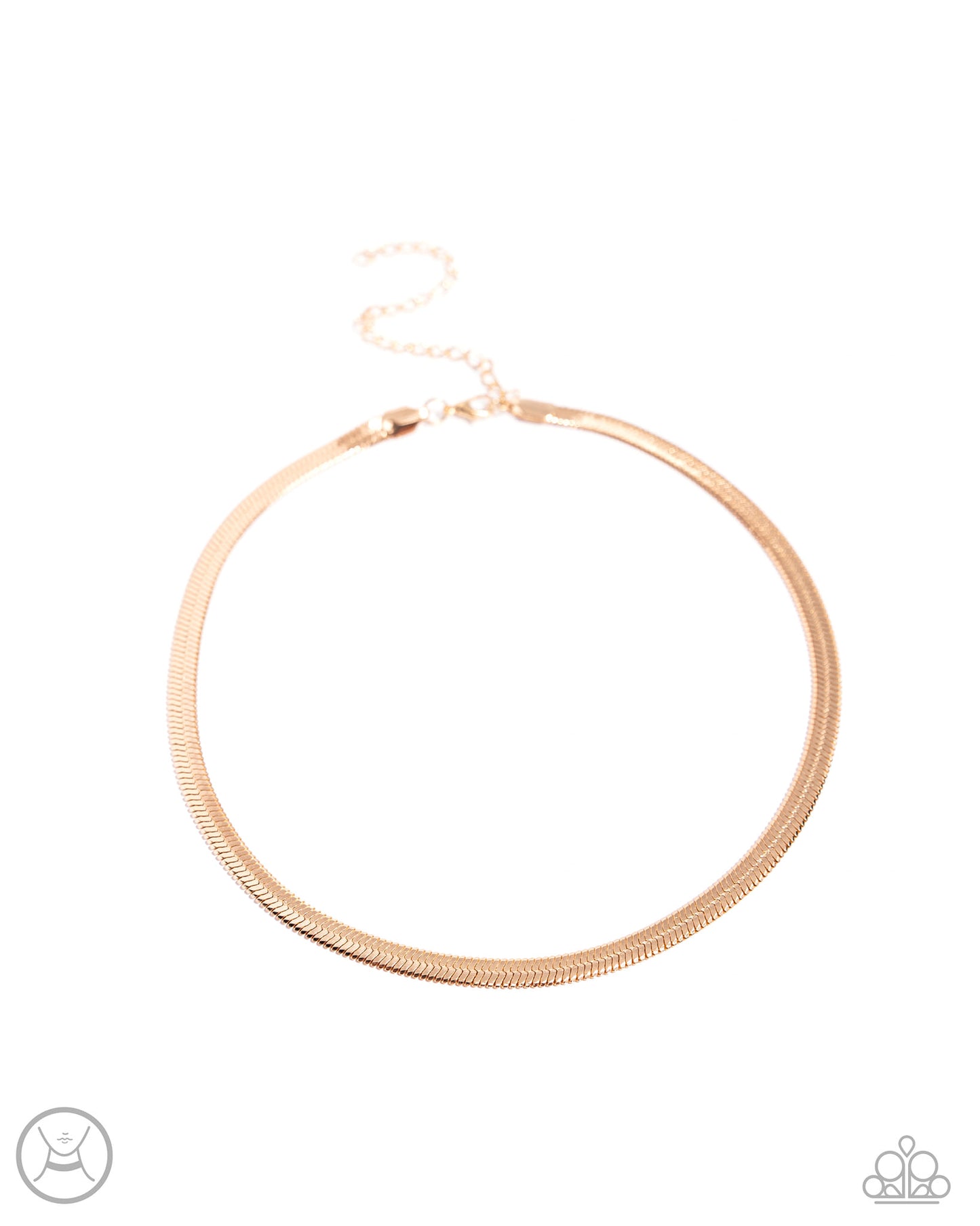 Musings Moment Gold Choker Necklace