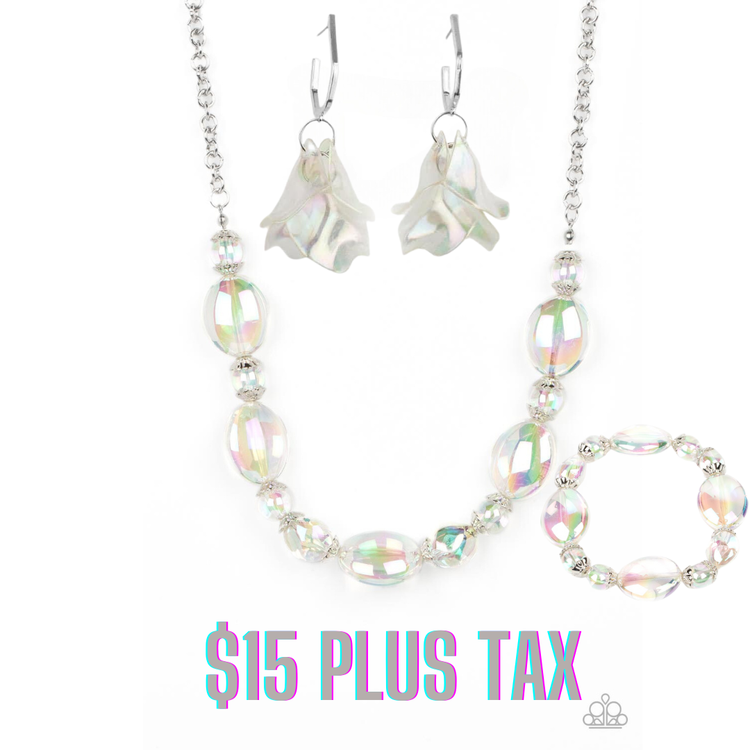 Prismatic Magic Multi Iridescent Necklace