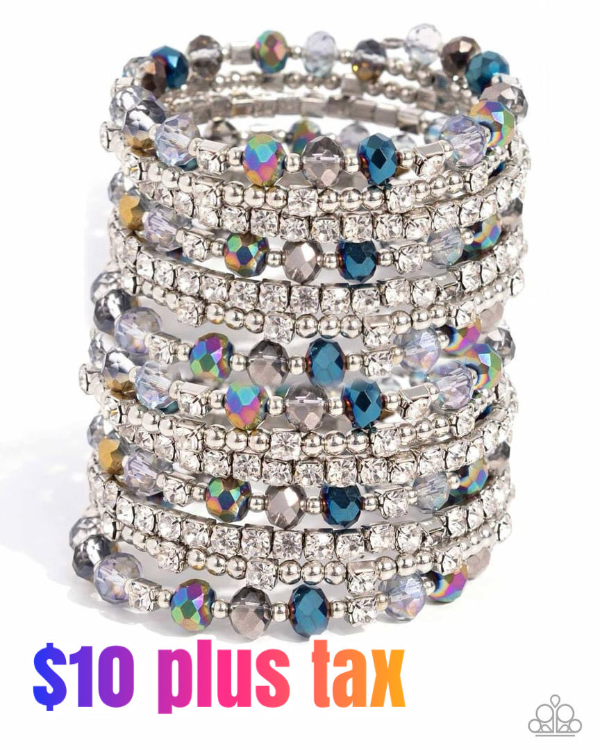 Sizzling Stack Multi Infinity Bracelet