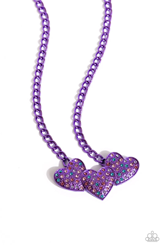 Lovestruck Purple Heart Set