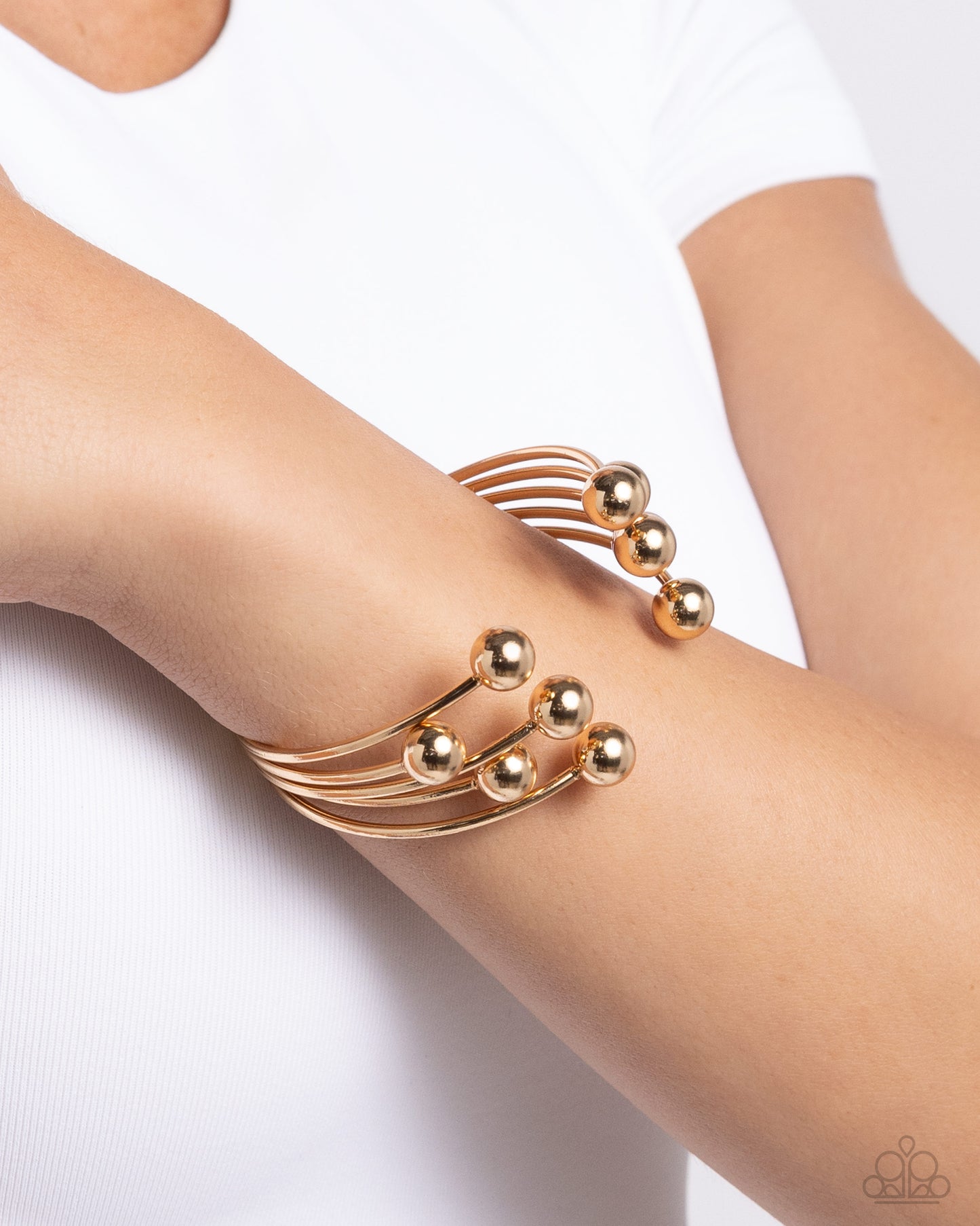 Assembly Line Gold Cuff Bracelet