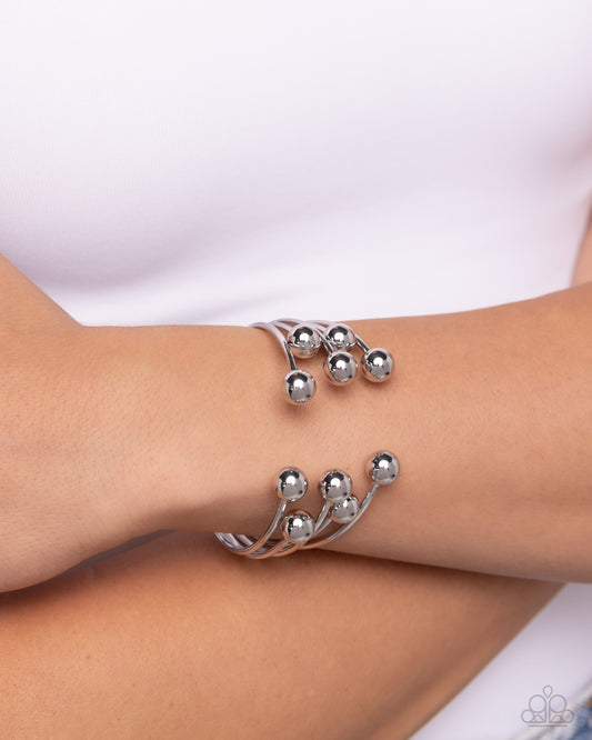 Assembly Line Silver Cuff Bracelet