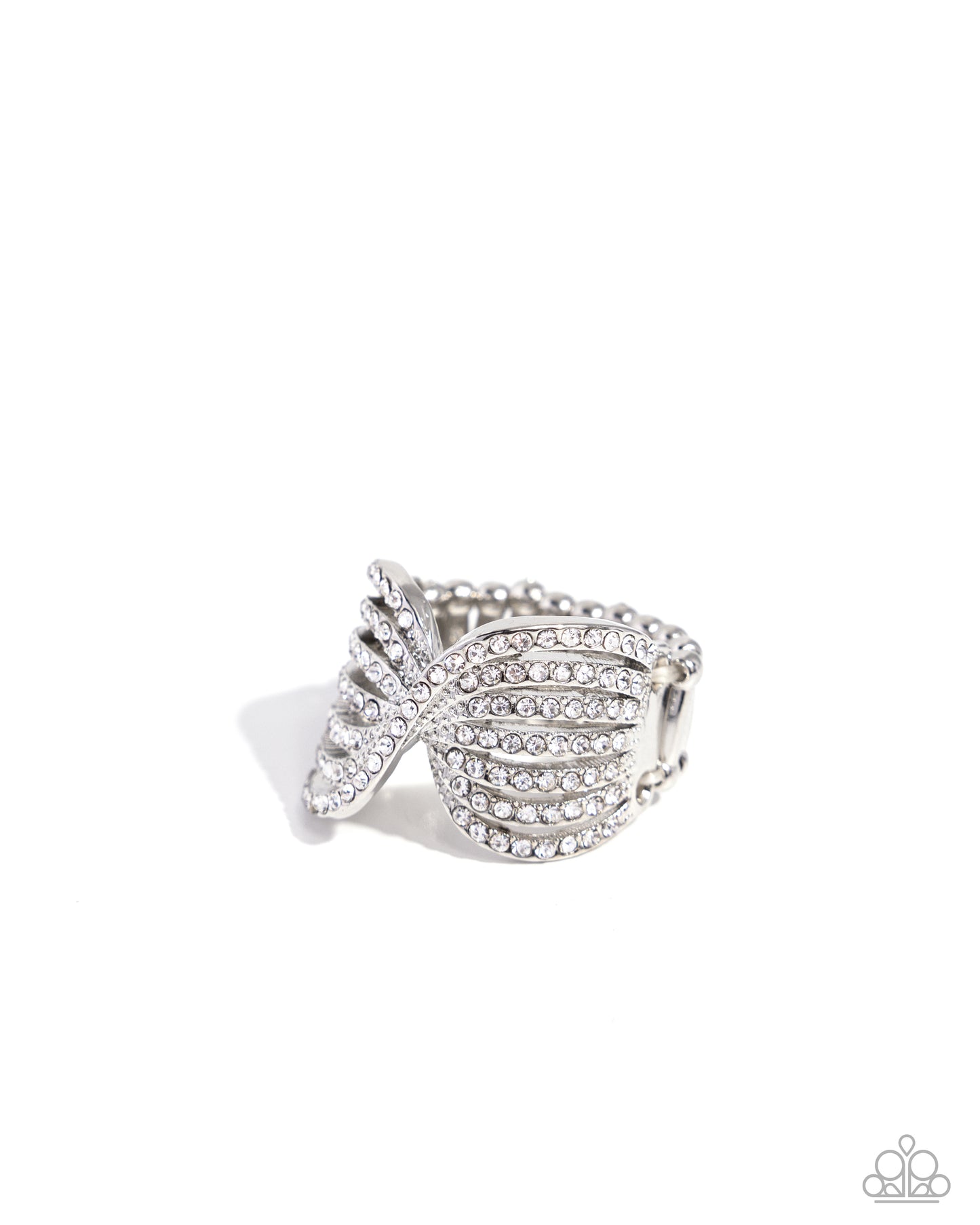 Pinched Promise Silver Ring