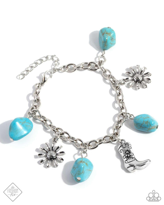 Badlands Beau Blue Charm Bracelet