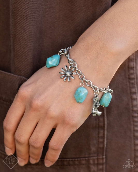 Badlands Beau Blue Charm Bracelet