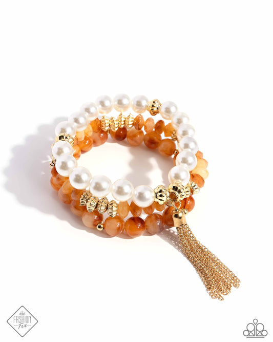 Marbled Mirage Orange Bracelets