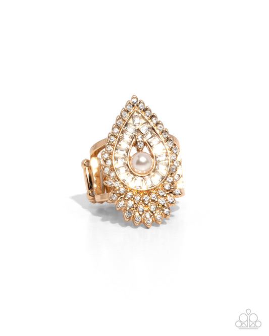 Consistent Charm Gold Ring