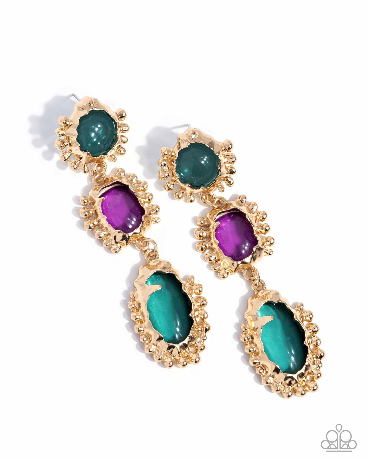 Emotional Elegance Green Earrings