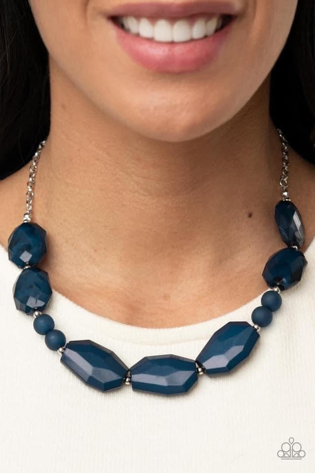 Melrose Melody Blue Necklace