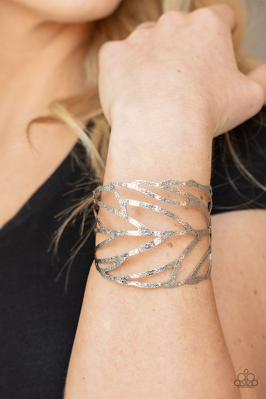 Flock, Stock, and Barrel Silver Cuff Bracelet