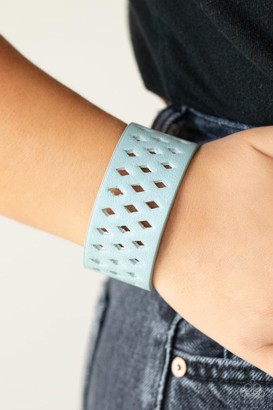 Glamp Champ Blue Urban Wrap Bracelet