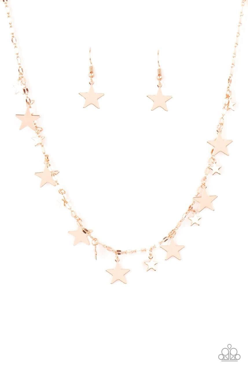 Starry Shindig Copper Star Necklace