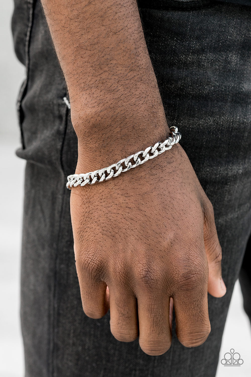 Take It To The Bank Silver Urban Unisex Bracelet