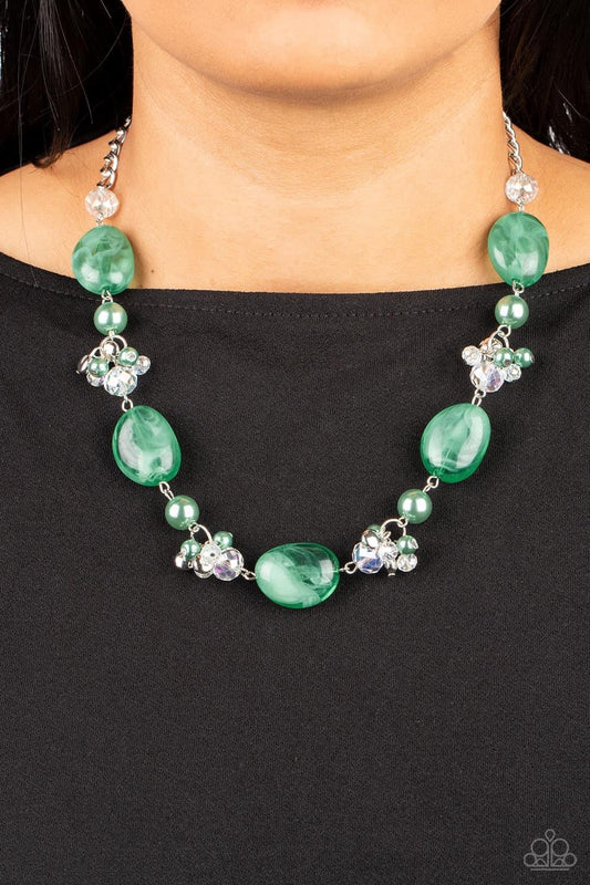 The Top Tenacious Green Necklace