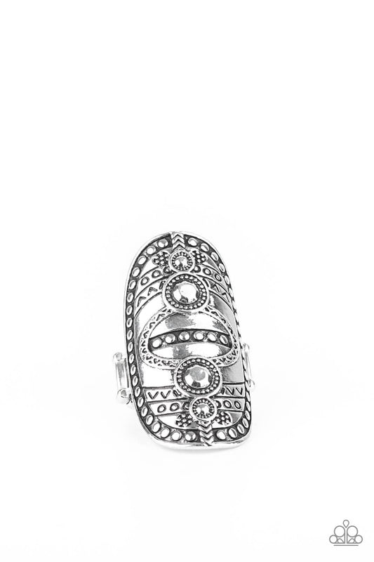 Tiki Trail Silver Ring