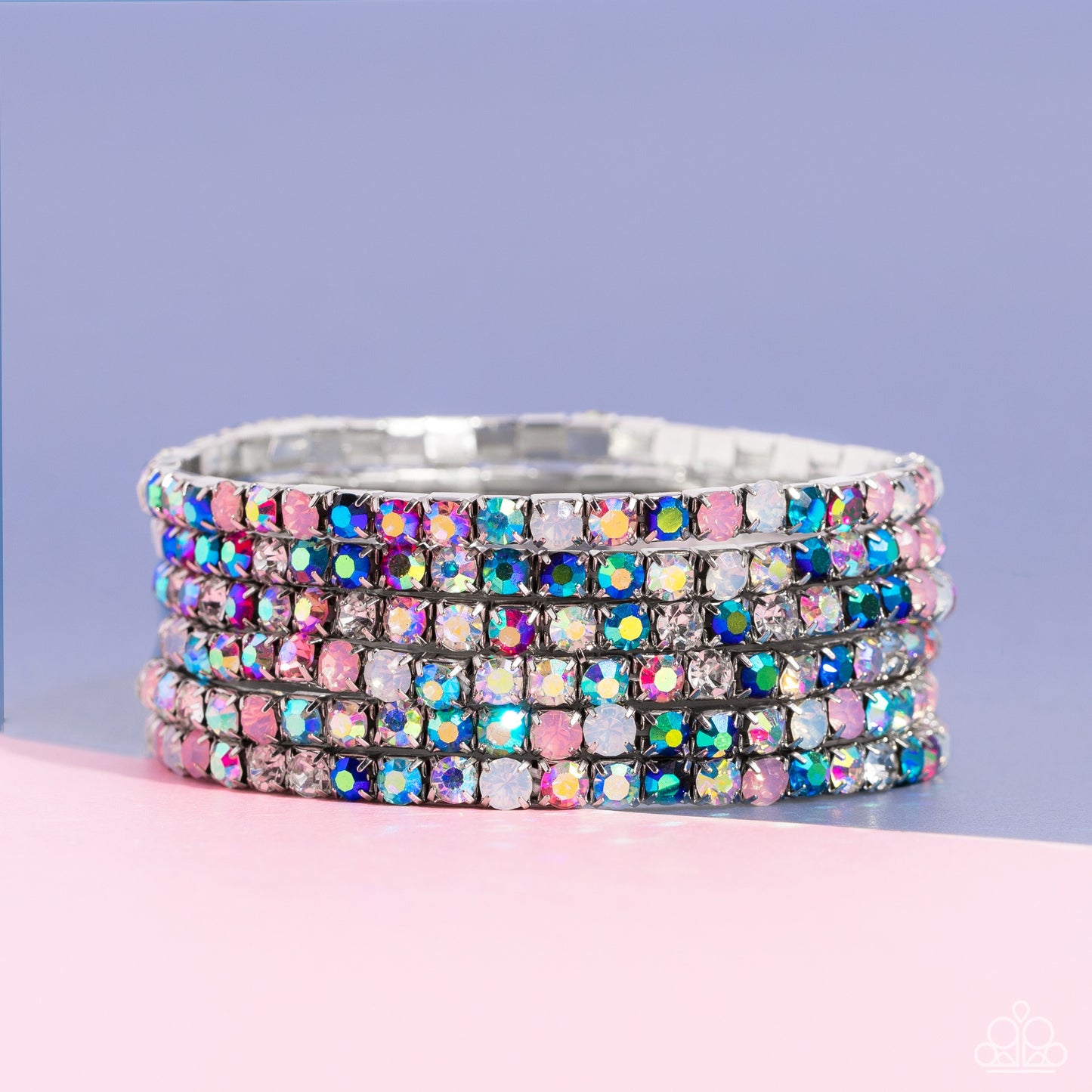 Rock Candy Rage Multi Rhinestone Bracelets