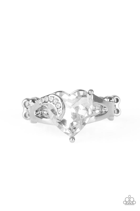 Romantic Reverie Silver Heart Ring