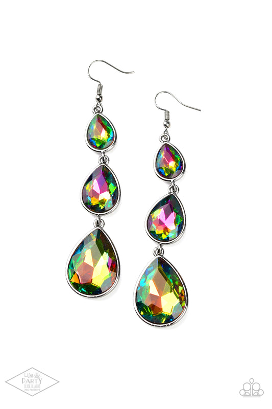 Metro Momentum Multi Oil Spill Earrings