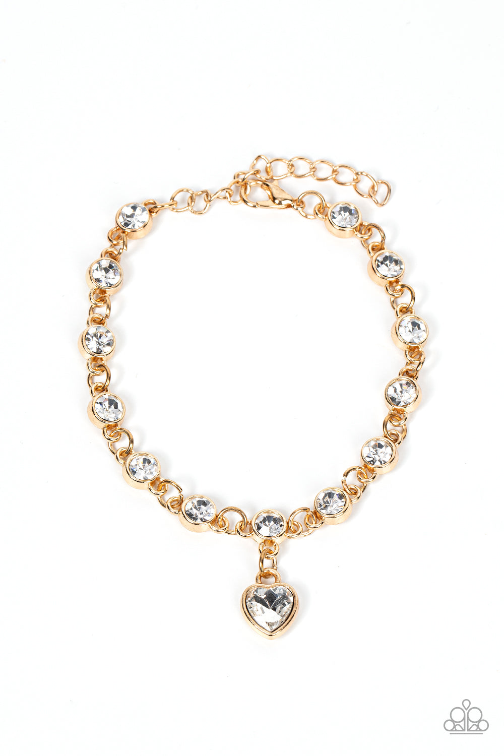 True Love Trinket Gold Heart Set