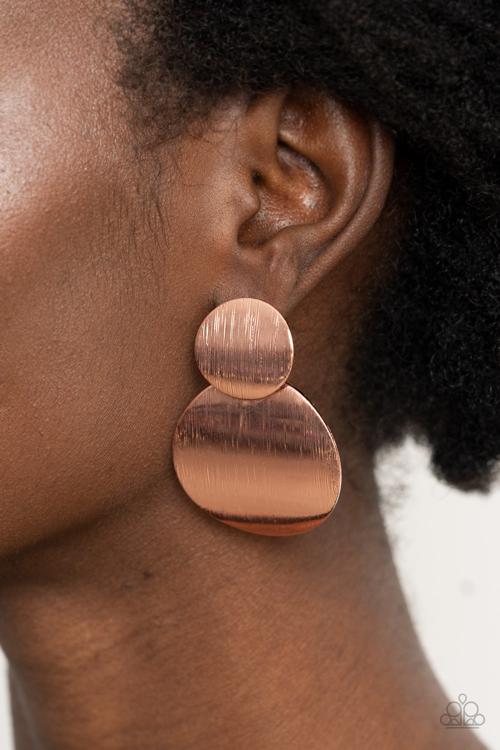 Here Today, GONG Tomorrow Copper Earrings