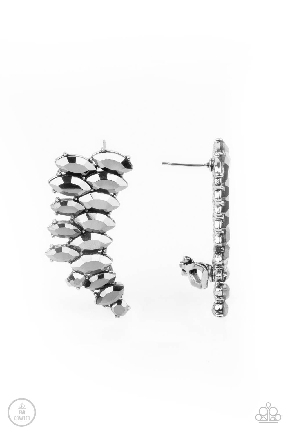 Explosive Elegance Gunmetal Ear Crawler