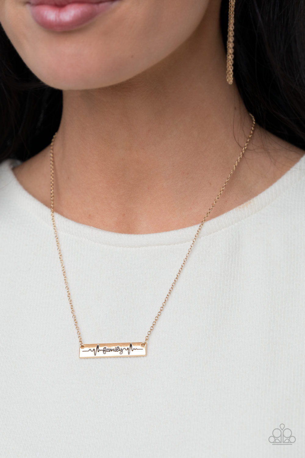 Living The Mom Life Gold Necklace