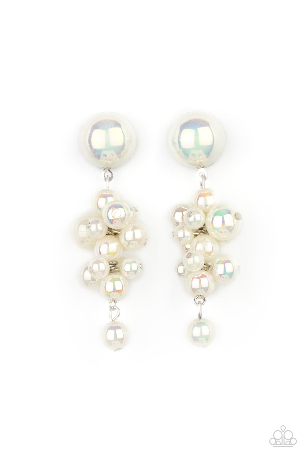 Dont Rock The YACHT Multi Iridescent Pearl Earrings