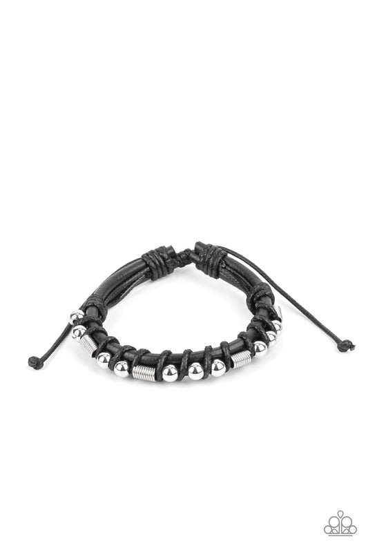 Bronco Brawler Black Urban Unisex Bracelet