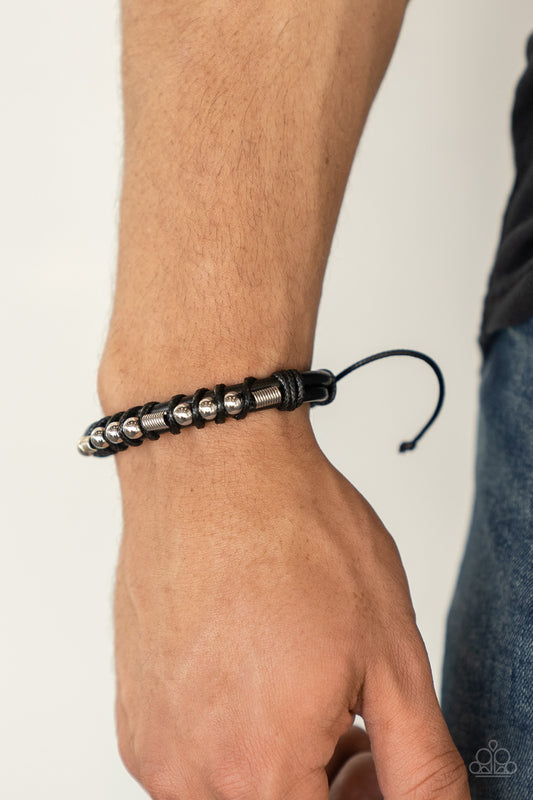 Bronco Brawler Black Urban Unisex Bracelet