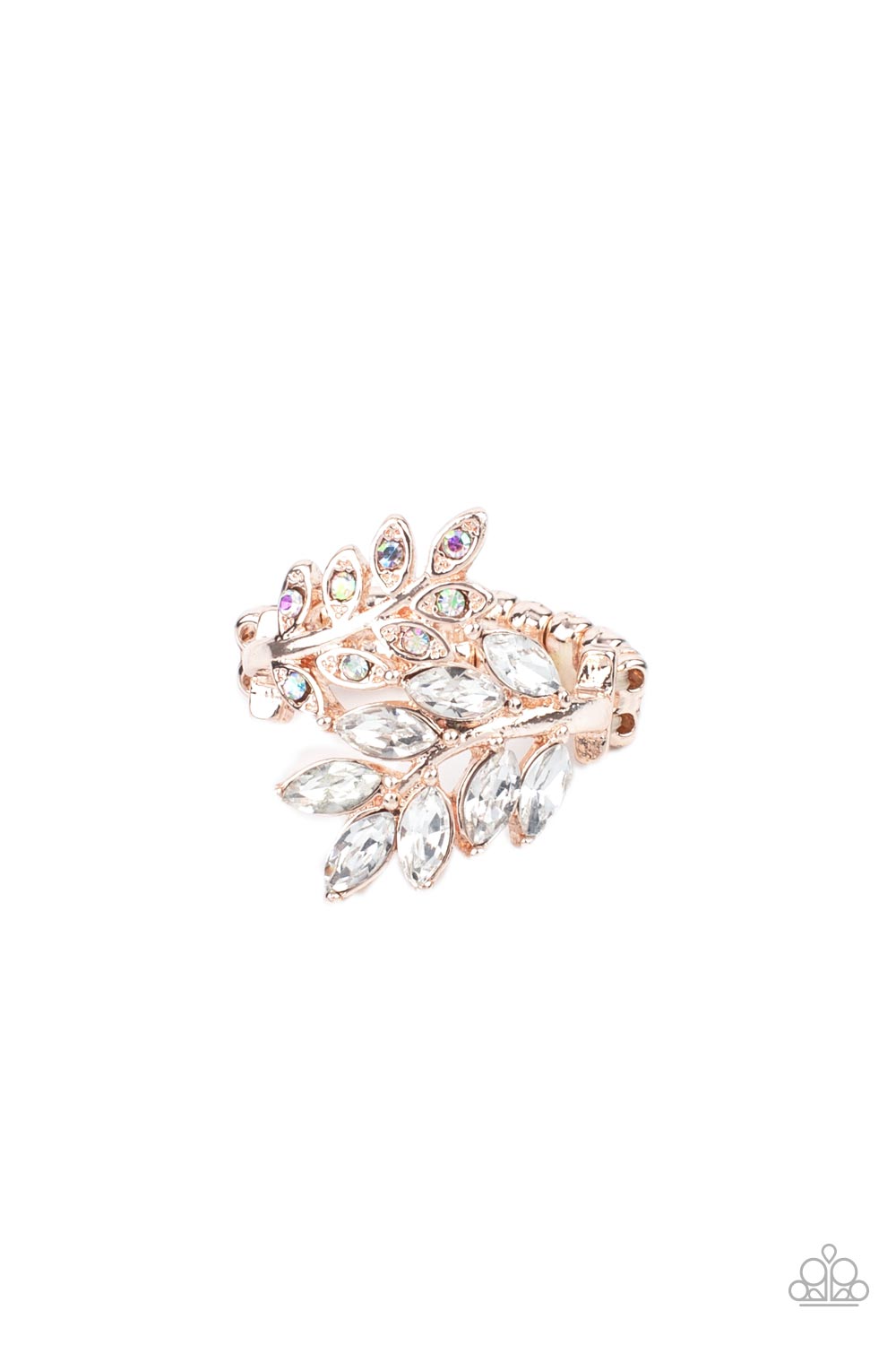 Glowing Gardenista Rose Gold Ring