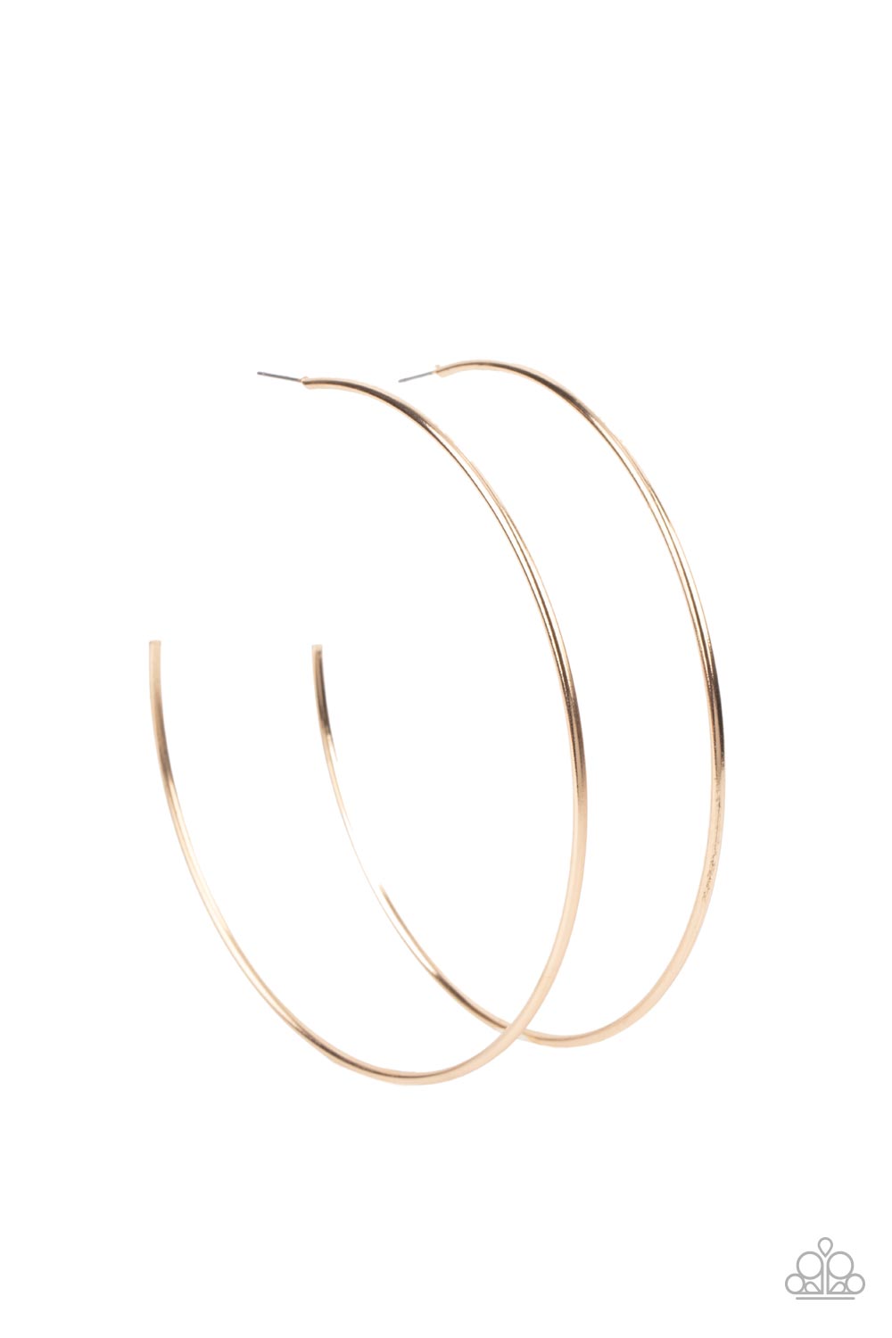 Colossal Couture Gold Hoops