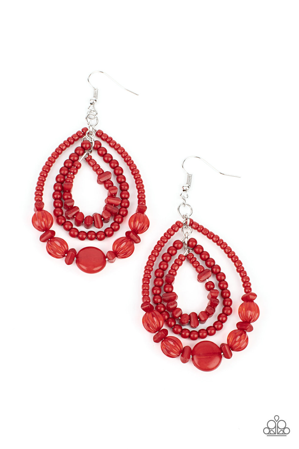 Prana Party Red Earrings