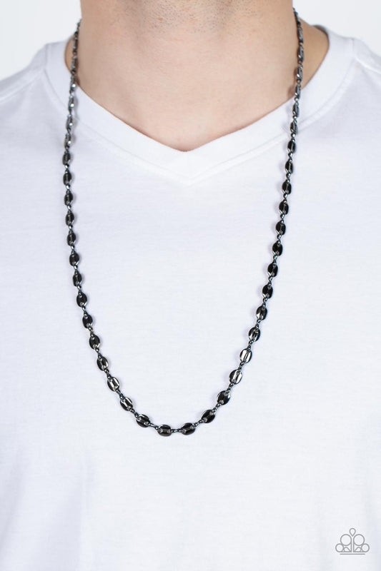 Come Out Swinging Gunmetal Urban Unisex Necklace