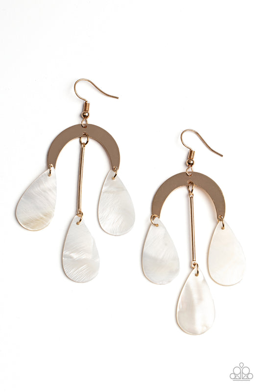 Atlantis Ambience Gold Earrings