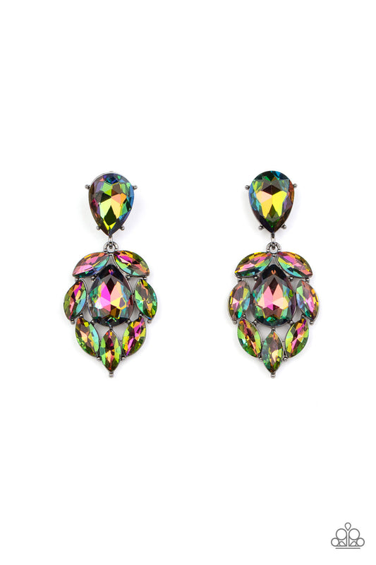 Galactic Go-Getter Multi Oil Spill Earrings