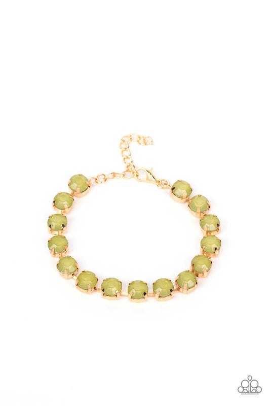 Dreamy Debutante Green Bracelet