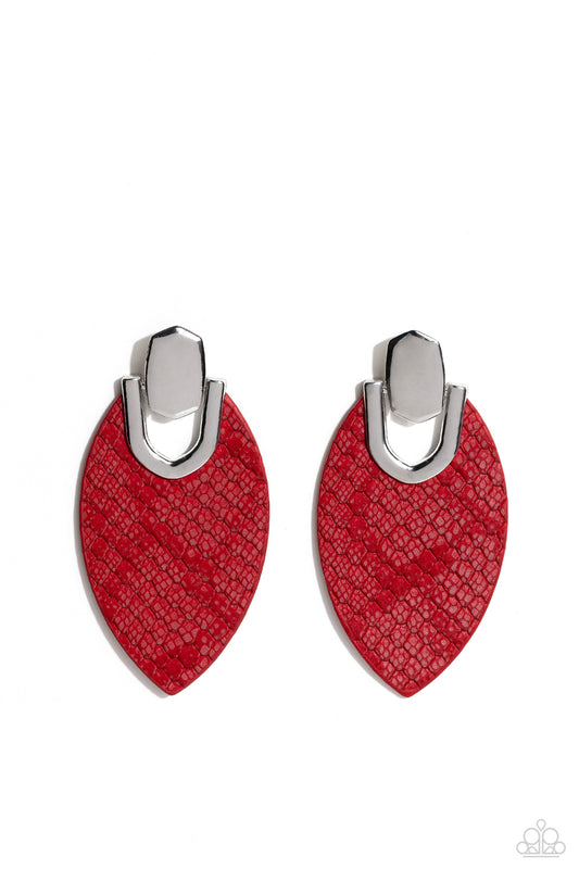 Wildly Workable Red Earrings