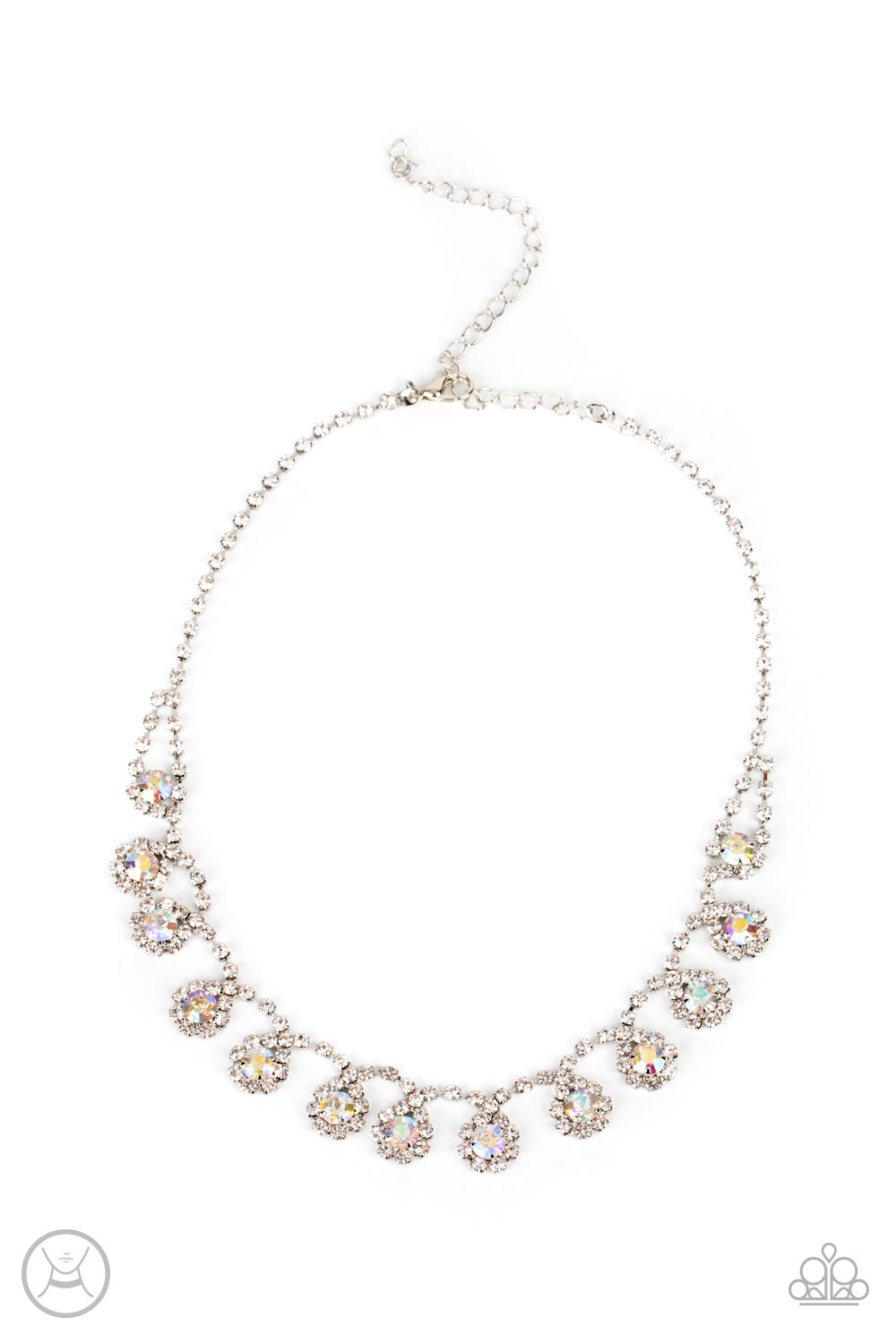 Princess Prominence Multi Iridescent Necklace