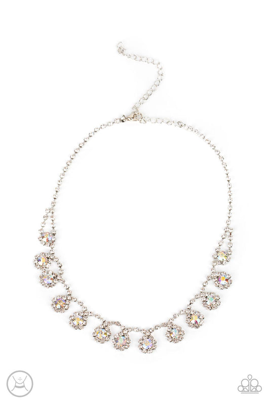 Princess Prominence Multi Iridescent Necklace