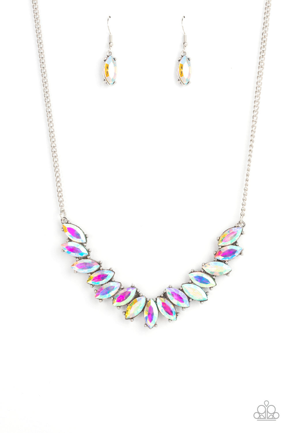 Galaxy Game-Changer Multi Iridescent Necklace