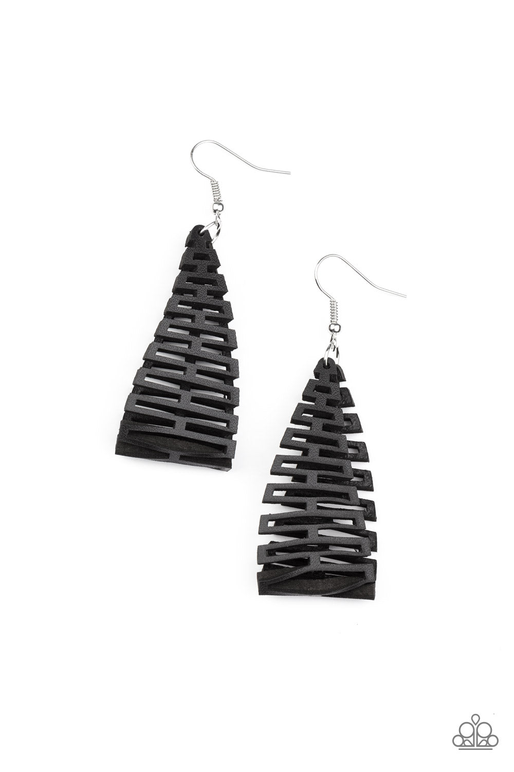 Urban Delirium Black Earrings