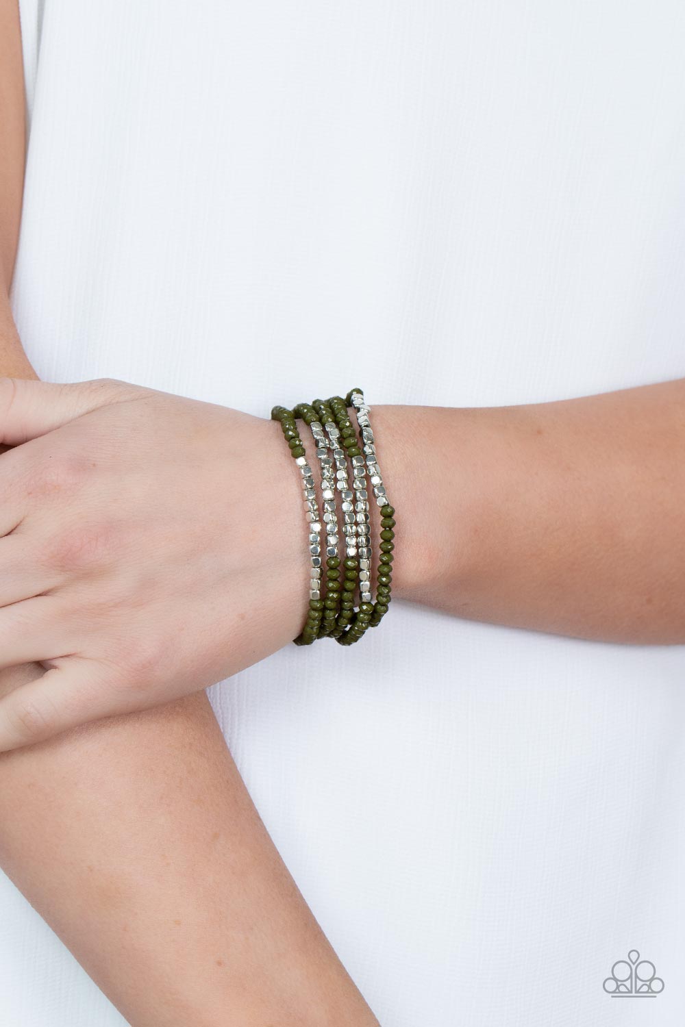 Tulum Trek Olive Green Bracelets