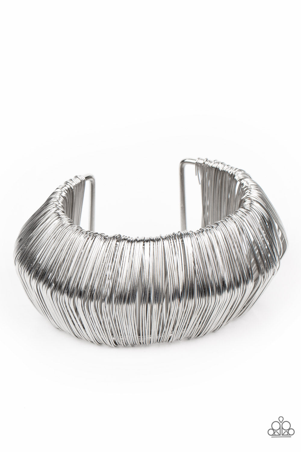 Wild About Wire Silver Cuff Bracelet