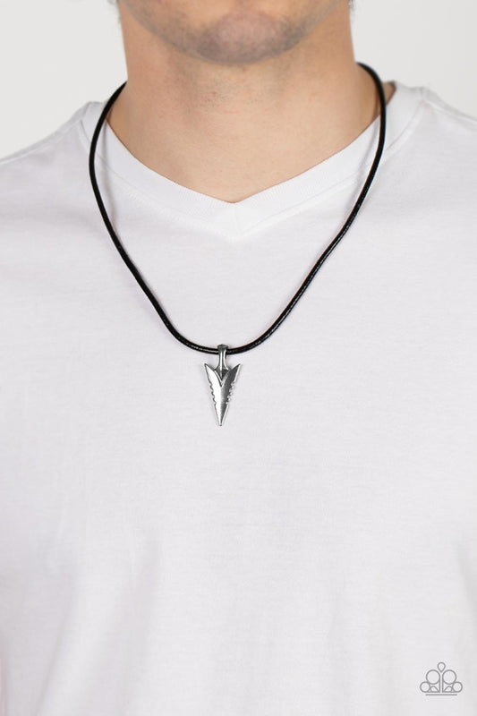 Pharaohs Arrow Black Urban Unisex Necklace