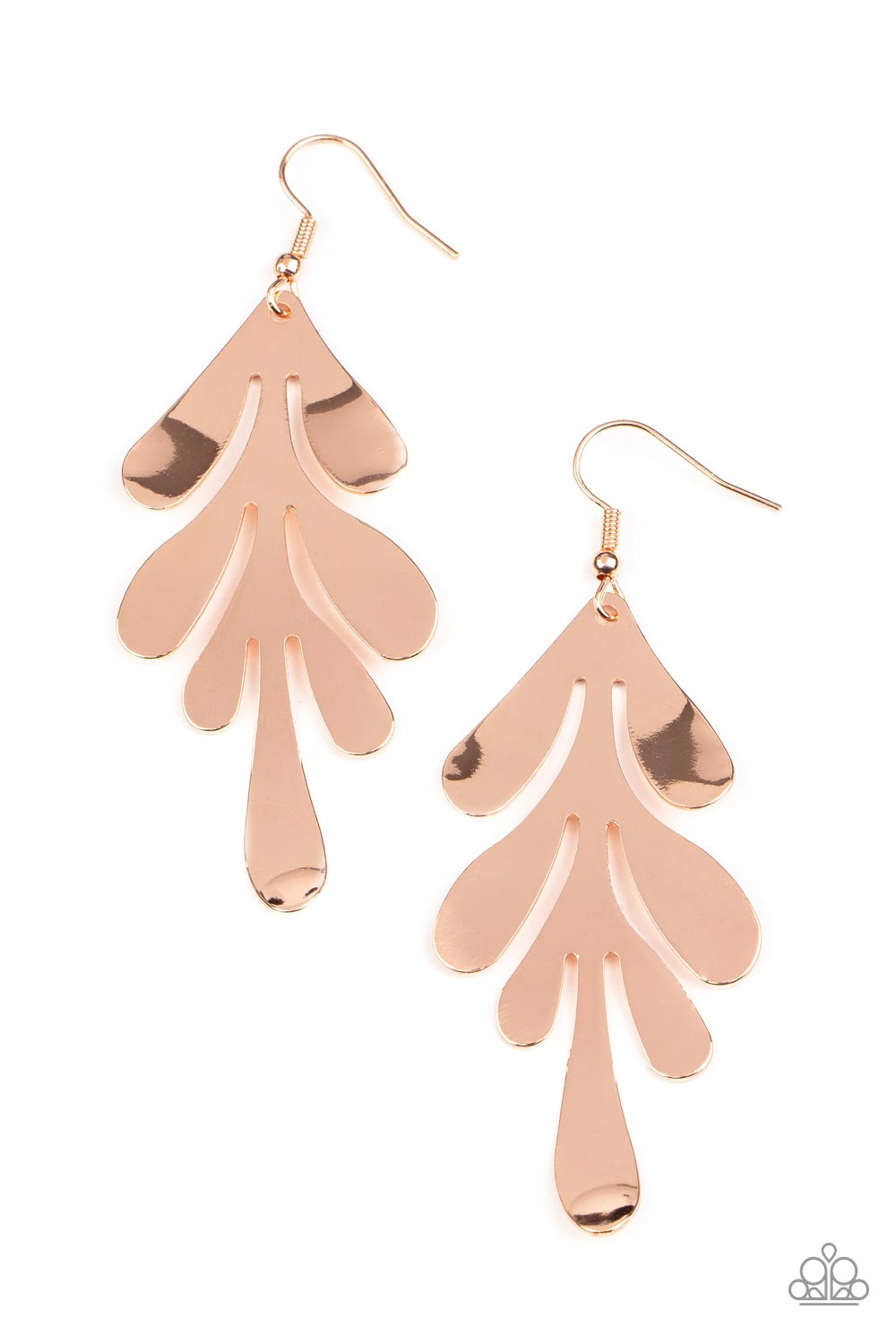 A FROND Farewell Rose Gold Earrings