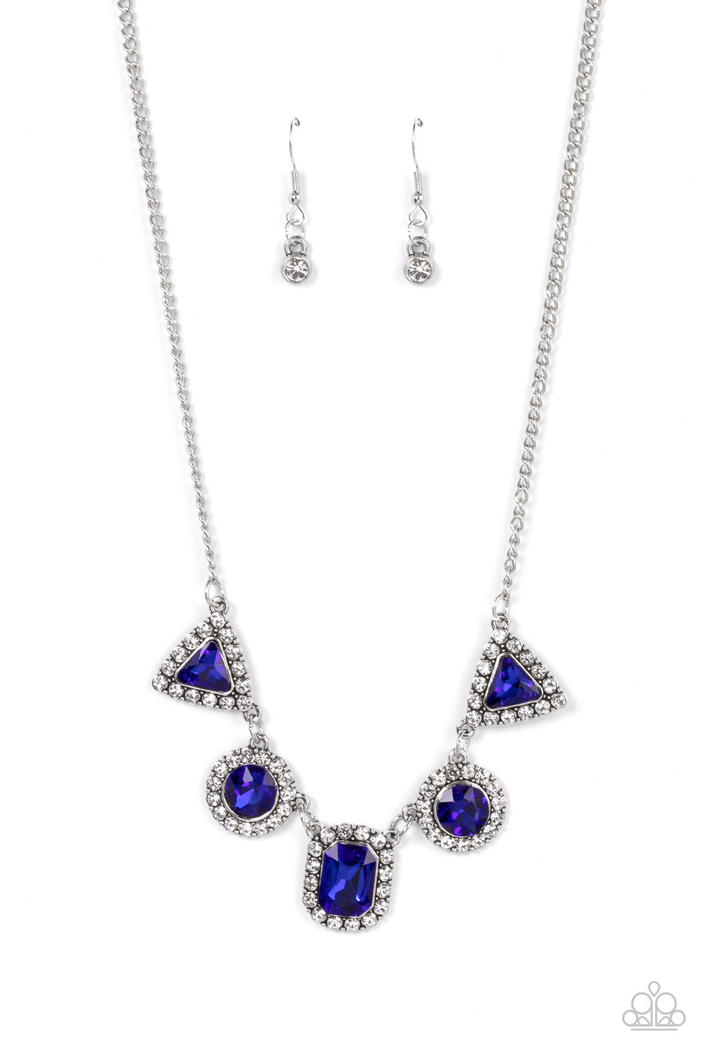 Posh Party Avenue Blue Necklace