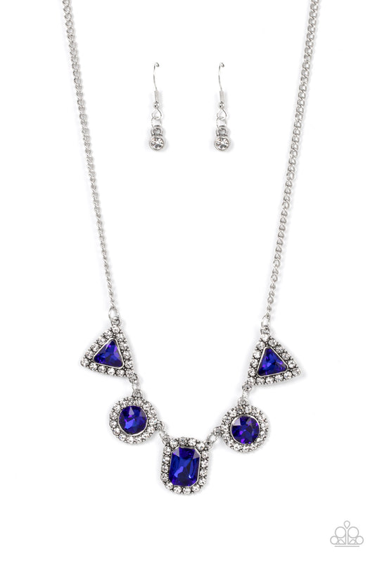 Posh Party Avenue Blue Necklace