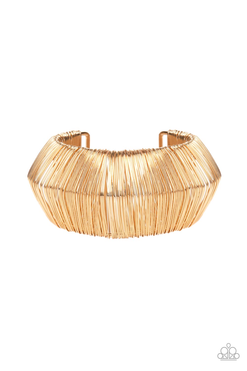 Wild About Wire Gold Cuff Bracelet